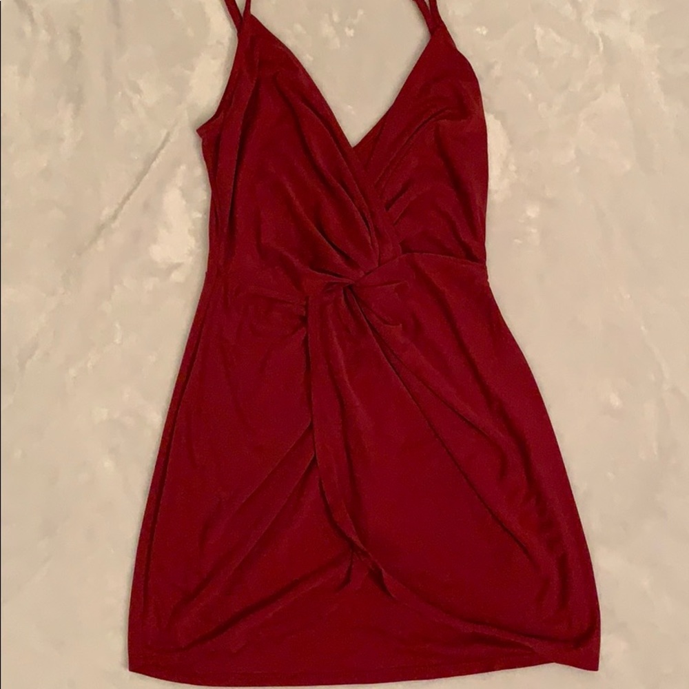 Red dress